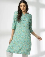 Women Printed Straight Kurta